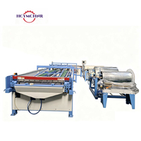 Ligne de production automatique de conduits en U de 0,5-1,5 mm pour la fabrication de conduits carrés, ligne de production de conduits HVAC en forme de L