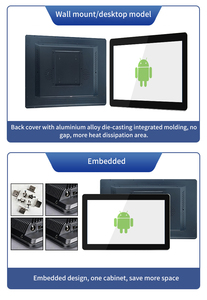7 Inch PC Android/Linux/ All in One IP65Lcd Panel Mini PC 1G/2G/4G+8G/16G/32G Industrial Grade HD <strong>Interface</strong> All-in-One HD IPS - Product Image 2