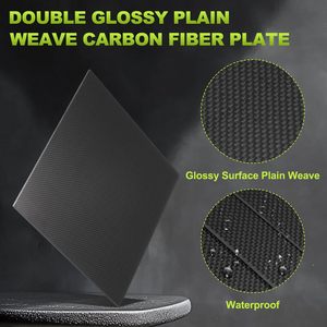 <span class=keywords><strong>Vente</strong></span> en gros, promotion, prix abordable : Plaque de fibre de carbone 3K 500*600*2.0mm, haute qualité, surface lisse, protection UV et thermique, légère - Product Image 3