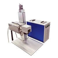 Yiq-Tech Machine de gravure laser volante haute vitesse 3W/5W/8W/10W Marquage laser UV Usage domestique Métal Compatible DXF AI BMP Fichiers Dwg
