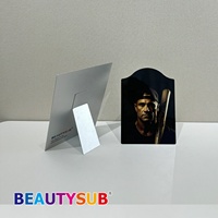 Chevalet en aluminium BEAUTYSUB pour présentation de panneaux métalliques, support de table métallique Longstar pour affichage photo HD par sublimation
