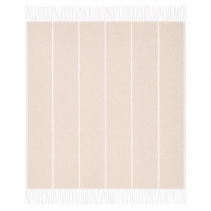 Airone Riga-Cashmere wool throw with a modern design: <b>stripes</b> define spaces with a contemporary style, fitting in to every home. - Product Image 1