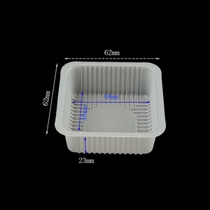 Bandejas de Plástico Desechables Personalizables, Material PP Blanco, Blíster para Envasado de Alimentos en Fábricas, Snacks, Papas Fritas, Galletas - Product Image 5