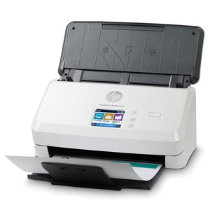Escáner de documentos A4 Dúplex automático de alta velocidad HP 4000snw1-alimentado por hojas, 40 páginas/80 lados, uso compartido en red, en stock - Product Image 3