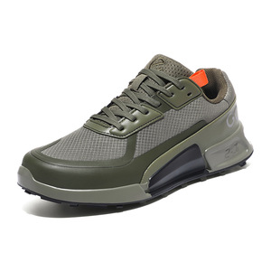 Zapatillas Casuales Verdes con Malla, Puntera Reforzada, con Cordones, para Senderismo, con Suela Gruesa y Amortiguada, para Desplazamientos Urbanos y Caminatas por el Campo - Product Image 2