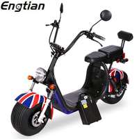 Trottinette électrique Big Wheel City Coco pour adultes, contrôleur 60V, moteur sans balais 1500W, trottinette de golf Citycoco