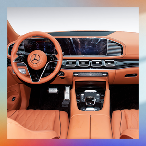 ชุดแต่งสำหรับรถยนต์ GLS450 (X167) ปี 2024 รุ่น 4 ที่นั่ง สีน้ำตาล - Product Image 1