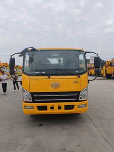 Nouveau prix usine de haute qualité FAW 4*2 5 tonnes 150HP camion de dépanneuse à plat pour le sauvetage routier et la gestion du trafic - Product Image 3