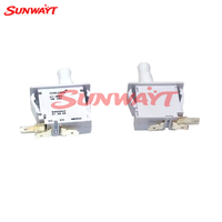 Interrupteur de porte à monnayeur SUNWAYT SW-MZ9 pour borne d'arcade avec connecteur 3 broches, en plastique blanc durable, 125/250 V CA SPDT, pour réparation de bornes