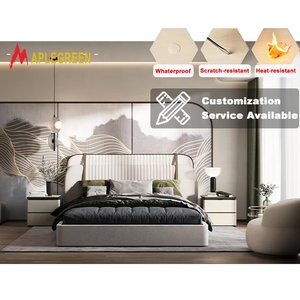 Ensembles de meubles en bois sur mesure pour chambres d'hôtel cinq étoiles de luxe, style design moderne pour appartements et villas - Fabriqué en Chine - Product Image 1