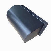 RS-70  Couverture de fenêtre de ventilation manuelle pour élevage de volailles, entrées d'air en plastique, protection contre la pluie, pare-soleil pour les entrées latérales