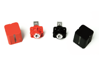 Futronics Colonne de câblage tout cuivre connecteur de batterie carré mural borne de stockage d'énergie à courant élevé 150A-500A