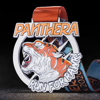 Concevez votre propre médaille personnalisée en alliage de zinc 3D métal 5K Marathon Triathlon Taekwondo course médailles de finition Sport avec ruban