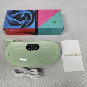 Competitive Portable Vibration Abdominal <b>Massager</b> Warm Tummy Heating Vibration Good for Women 3 Level Temperature - Product Image 1