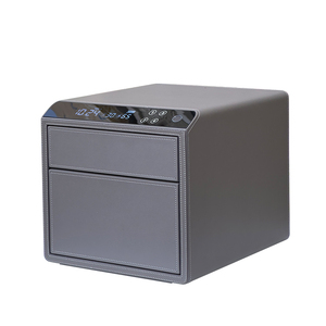 Thiết kế mới đồ trang sức ngăn kéo ánh sáng sang trọng vân tay mật khẩu kết hợp khóa cạnh giường tủ an toàn hộp - Product Image 3