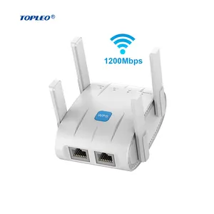 Topleo OEM segnali di fabbrica ripetitore booster 1200Mbp router wireless ripetitore amplificatore segnale wifi Booster extender