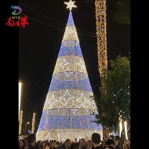 Árbol <span class=keywords><strong>de</strong></span> Navidad LED Comercial para Exteriores con Base, Luces LED IP65 para Decoraciones Festivas en Parques <span class=keywords><strong>de</strong></span> Atracciones - Product Image 2