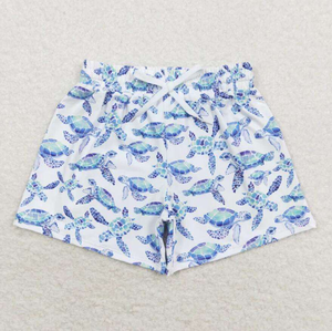 Trajes a juego para hermanos, temática de tortuga marina, ropa de playa, trajes de baño para niños, ropa de verano - Product Image 5