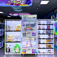 Vitrine de rangement modulaire et flexible pour cadeaux, combinable avec machine à poupées et armoire à cadeaux, pour centre de jeux d'arcade et lieux de divertissement