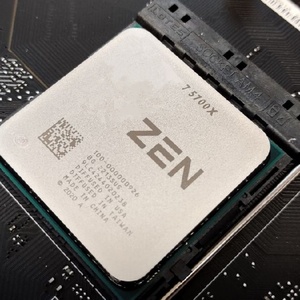 โปรเซสเซอร์5700X R7 AM4ของแท้เดสก์ท็อป8คอร์16เธรด3.4GHz 4G 5600X g ถาดใหม่ซีพียูสำหรับเล่นเกม - Product Image 6
