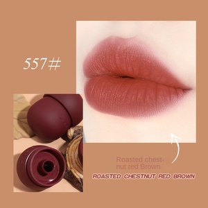 Novo Student Cream Rouge à lèvres pas cher White Mineral Lip Glaze and Lip Mud - Product Image 5