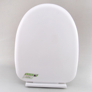 Siège de toilette à fermeture douce, rond, non électrique, avec fonction d'amortissement pour toilettes standard - Product Image 3
