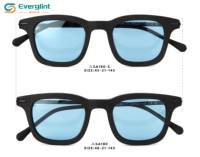 Lunettes de soleil carrées rétro polarisées de luxe haut de gamme, personnalisées, fabriquées à la main en acétate et métal