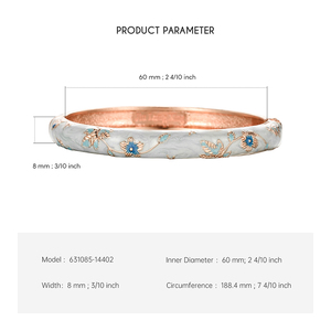 Daily <span class=keywords><strong>Celeste</strong></span> Petal Delicado Brazalete Joyería Mujer Moda Pulsera Pulseras Personalizadas - Product Image 5