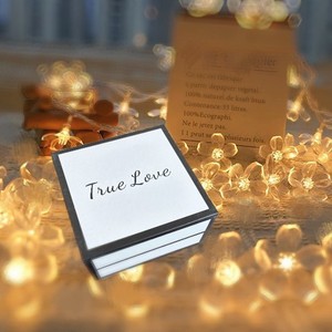 True Love <b>Gift</b> Box White Paper Embossing Printing Valentine'S Day Personal <b>Gift</b> Set - Product Image 1