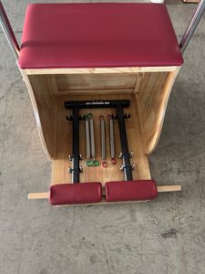 Chaise de <span class=keywords><strong>Pilates</strong></span> en chêne de qualité supérieure, équipement portable de qualité commerciale pour studio de <span class=keywords><strong>Pilates</strong></span> et salle de sport - Product Image 3