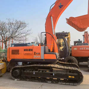 Pelleteuse d'occasion Hitachi ZX200 d'origine japonaise dans de bonnes conditions, utilisée ZX200-3G des pelleteuses sur chenilles - Product Image 4