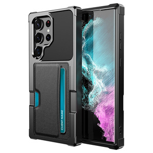 Xu hướng mới chủ thẻ chống sốc điện thoại trường hợp đối với <span class=keywords><strong>sasmung</strong></span> S24 siêu PC bìa với khe cắm thẻ cho Samsung S24 cộng với trường hợp - Product Image 1