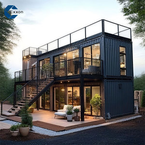 Nhà Máy Giá hai tầng <span class=keywords><strong>container</strong></span> nhà để bán prefad biệt thự nhà sang trọng tư nhân tùy chỉnh nhà 20ft - Product Image 2