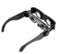 3x-6xFishing Bbinoculars Zoom Glasses Style Telescope OutdoorPortable Low Light Night Vision Head Mounted Fishing Goggles