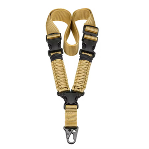 Sangle réglable en paracorde à <span class=keywords><strong>d</strong></span>égagement rapide, corde <span class=keywords><strong>verticale</strong></span> pour appareil photo, outils, équipement, cordon de sécurité, cordon utilitaire tissé à la main pour la <span class=keywords><strong>chasse</strong></span> - Product Image 4