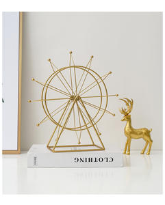 En gros, Jouet scientifique de physique à mouvement perpétuel doré, type Pendule à billes et Roue de Ferris Nordique, pour l'équilibre, matériel pédagogique scolaire - Product Image 3