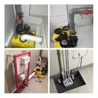 Station de relevage des eaux usées intégrée à double pompe, grande capacité, haute pression, pour le traitement des eaux pluviales et des eaux usées à usages multiples Mslr1000