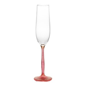 Bohemia Crystal <b>Champagne</b> Glasses 101-200ml Iridescent Beaded Stem Wedding Gift Set - Product Image 3