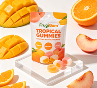 OEM Vitamine Gummy Verpakking Zakje Mat Zelfstaand Ziplock Zakje voor Zachte Snoepjes