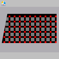 Carreaux de sol de garage en PP à emboîtement de style moderne, terrasse antidérapante pour parking et lavage de voiture, modèle 3D, bricolage convivial