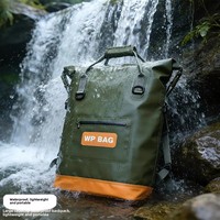 Sac à dos étanche à enroulement, sac à dos étanche en PVC, sac à dos de camping flottant, sac étanche de pêche
