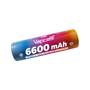 Nouvelle batterie rechargeable Li-ion F66 <span class=keywords><strong>Vapcell</strong></span> de la plus haute capacité <span class=keywords><strong>21700</strong></span> F66 6600 mAh 3,6 V 12,5 A 23,76 Wh pour outils électriques - Product Image 1