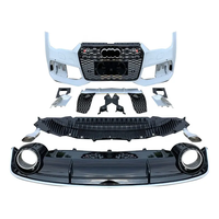 Nouveau et ancien assemblage de barre avant de voiture assemblé pour audi 2015-2018 A7 pare-chocs de voiture avant de haute qualité