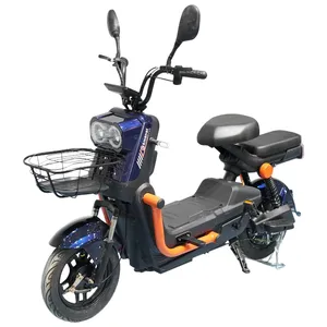 <span class=keywords><strong>Bicicleta</strong></span> Eléctrica Urbana Moderna 2025, Cuadro de Acero, Motor Trasero sin Escobillas de 48V 350W, Batería de Litio, <span class=keywords><strong>Dos</strong></span> Asientos, 3 Velocidades, Frenos de Disco, Digital - Product Image 5