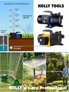 Station de surpression d'eau <span class=keywords><strong>automatique</strong></span> 1500W avec réservoir de pression de 19L, système d'<span class=keywords><strong>arrosage</strong></span> de jardin, pompe à commande <span class=keywords><strong>automatique</strong></span> 2HP - Product Image 3