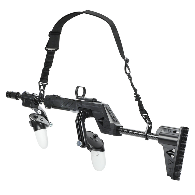 FICEP Accessory for Quest 3/3s Magnetic VR Holder Rifle Grip & Stock Controller Holder Made of Durable Plastic