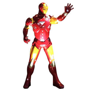 Statues de <span class=keywords><strong>super</strong></span> héros en fibre de verre grandeur nature Hulk Iron man Spiderman Black Widow <span class=keywords><strong>Thor</strong></span> Anti-Hulk Sculpture Mold - Product Image 3