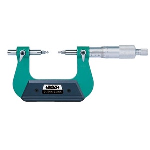 Micrómetro de Dientes de Engranaje Insize 3291-150 (Puntas Esféricas No Incluidas) - Product Image 1