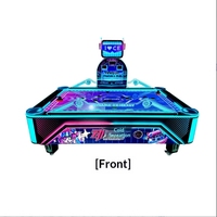 Table de hockey sur air dynamique à monnayeur, machine de jeu d'arcade pour 2 joueurs, idéale pour centre de jeux et centre commercial