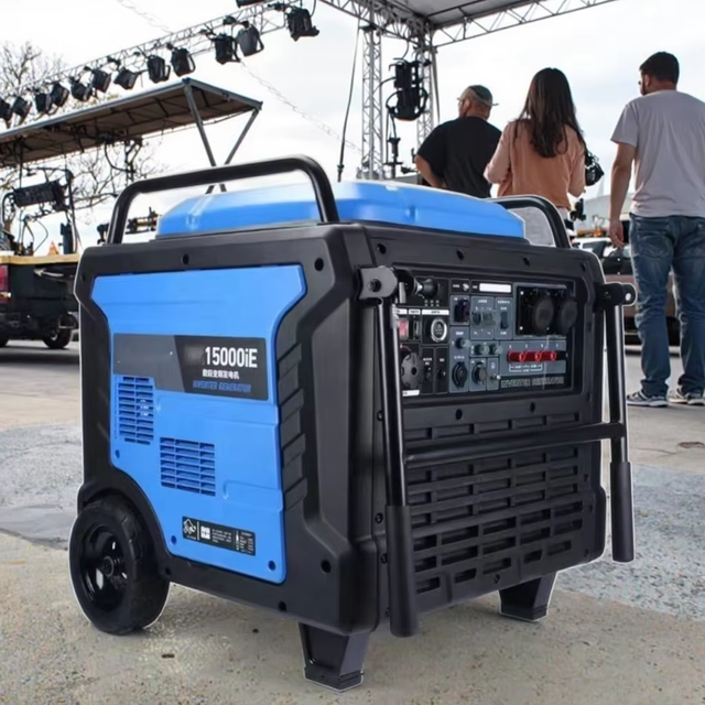 Excellent 3kW 5kW 9kW Gasoline Silent Inverter Generator Remote Start 10A Single-phase 220V Outdoor Camping Emergency Household